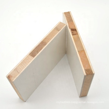 18mm melamine Block board with furniture grade Poplar Core and E1 Formaldehyde Emission Standards